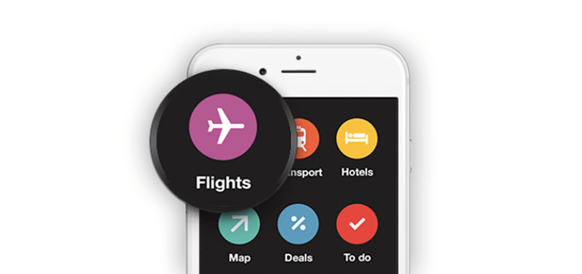 Telefon-Screenshot der Roadmap-App